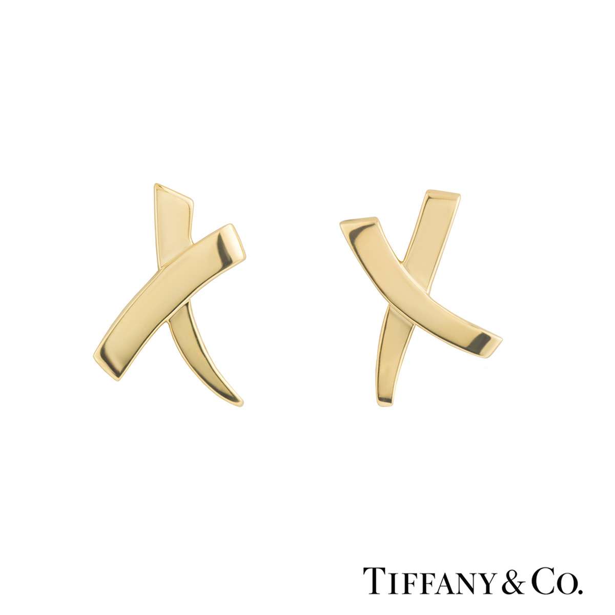 tiffany and co cross earrings